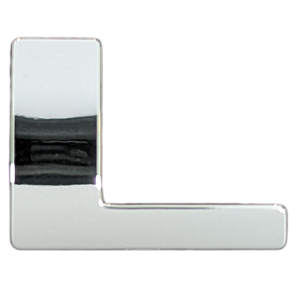Chrome Letter Badge "L"