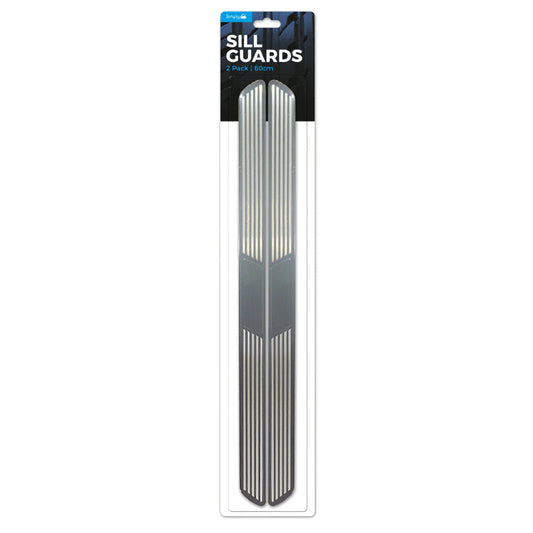 2x Car Sill Guard Trims 60cm