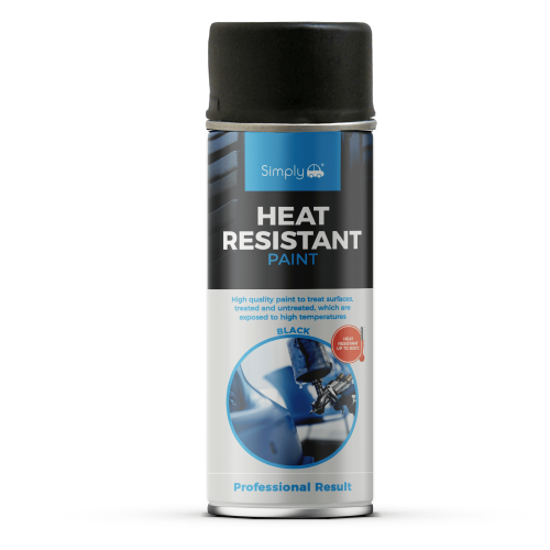 Simply Heat Resistant Spray Black 400ml