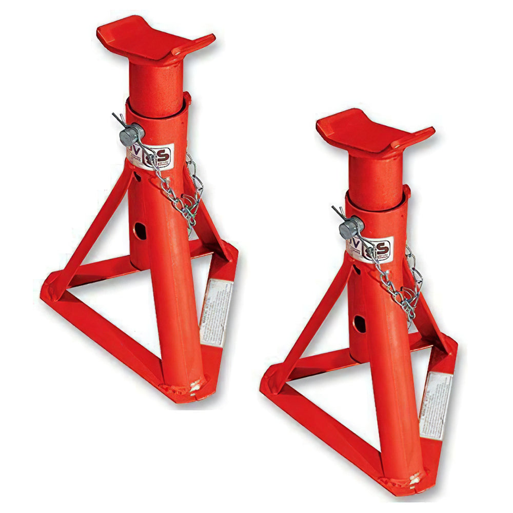 2 Tonne Fixed Base Axle Stands GS/TUV/CE - Pair