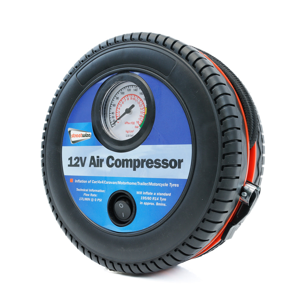 Analogue Air Compressor 250PSI 12V