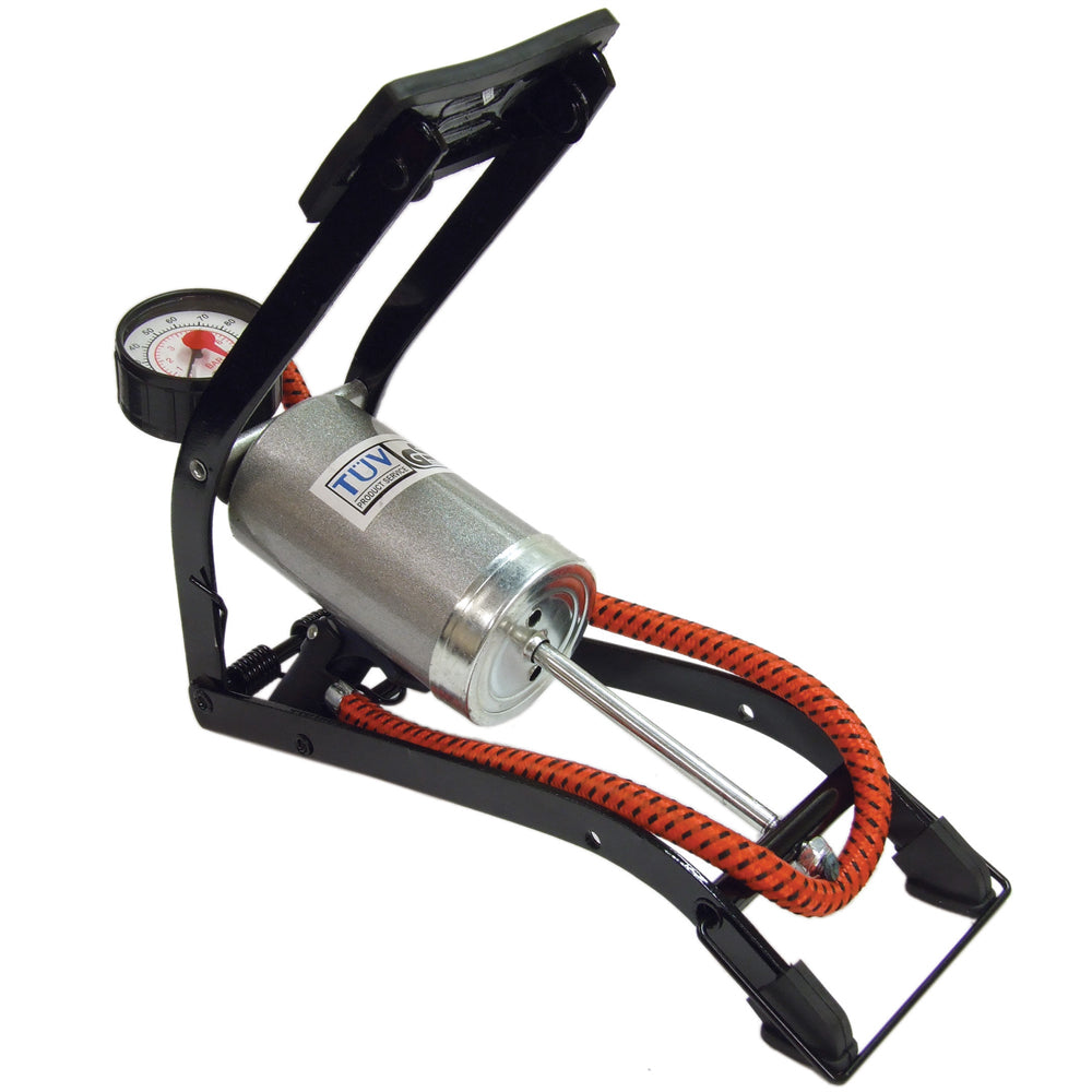 Deluxe Single Cylinder Foot Pump-270 Gauge