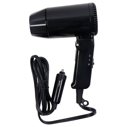 Compact Car Hair Dryer 12V