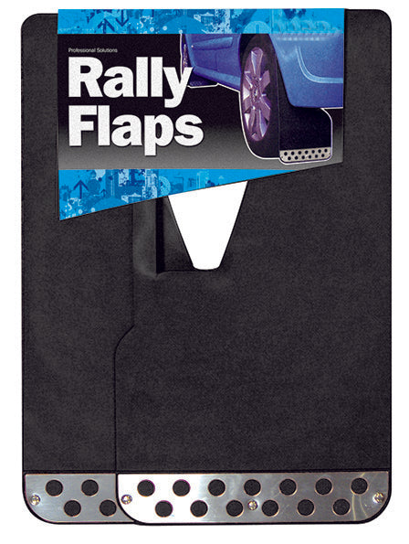Pair of Urban Rally Mud Flap Chrome Plated