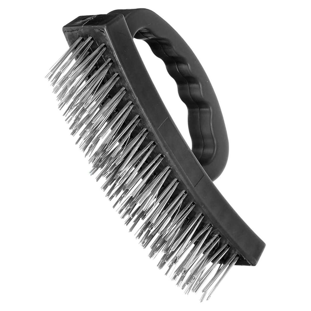 Dekton Wire Brush With Grip Handle 6" - image 3
