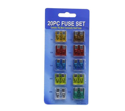 Standard Blade Fuses 20pcs