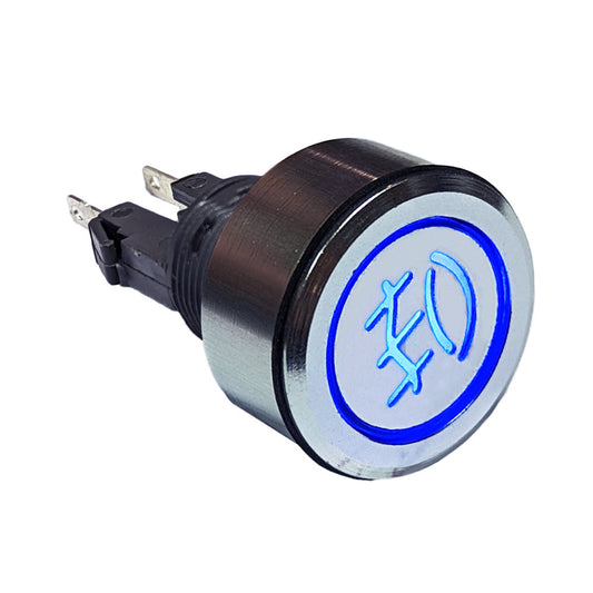 Savage Switch Silver Latching Front Fog