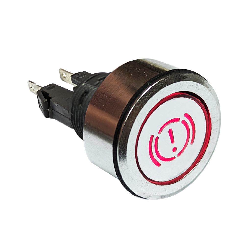 Savage Indicator Silver Warning Brake Light