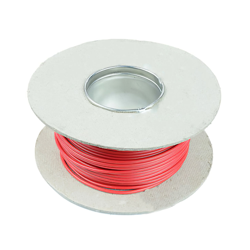 Single Core Cable Reel Red 27.5 Amp 50m